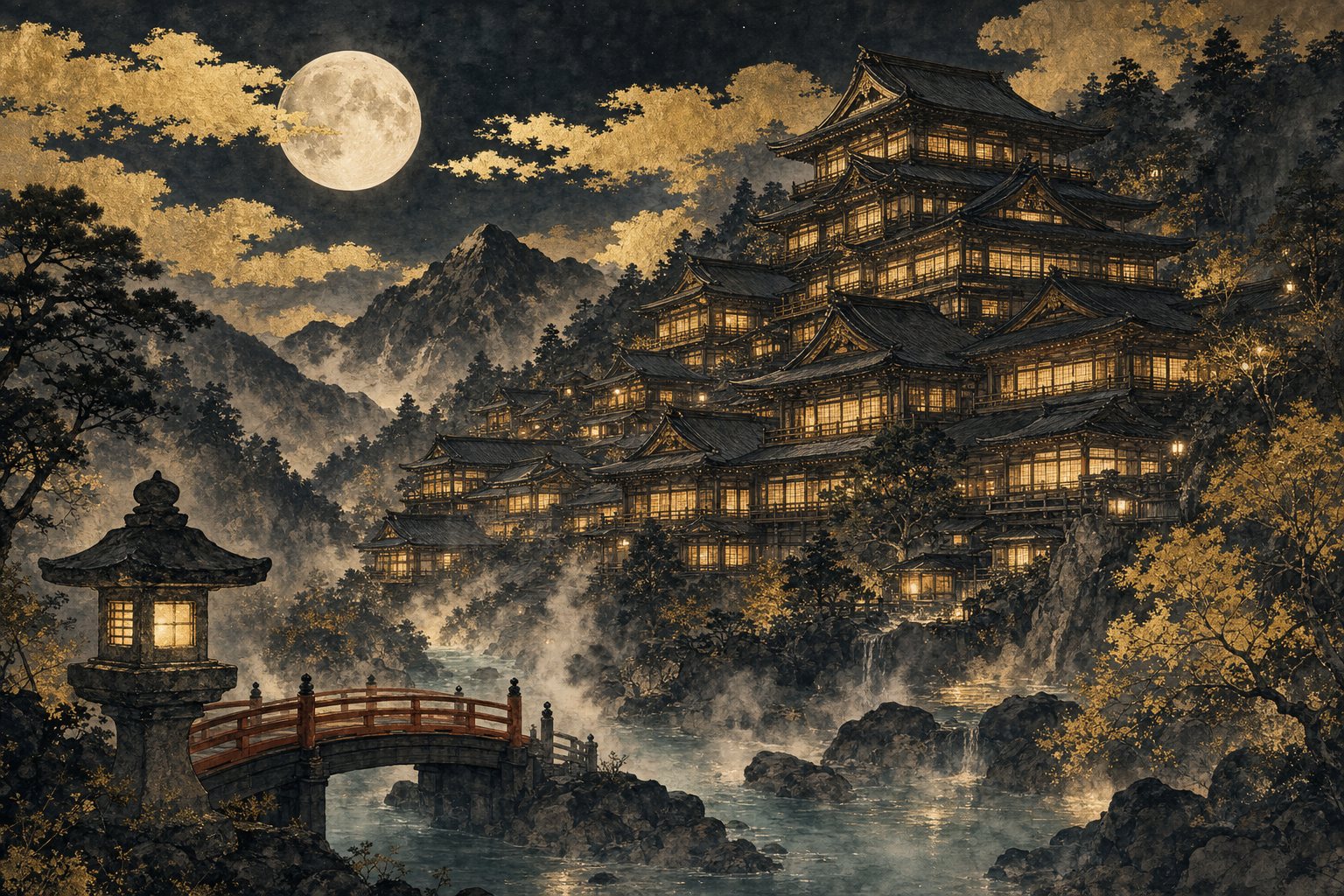 百鬼温泉 - 妖怪たちと建て直す和風放置経営ゲーム