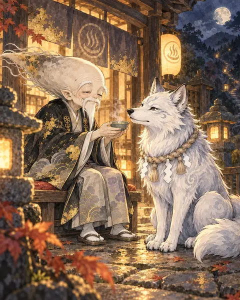 Picture Scroll: "Familiar Path Home"
