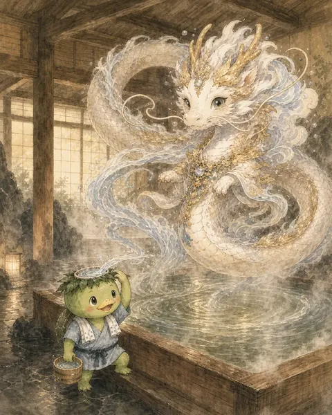 絵巻「龍神の源泉」