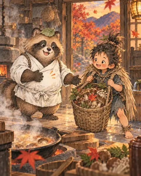 Picture Scroll: "Gifts from the Mountains"